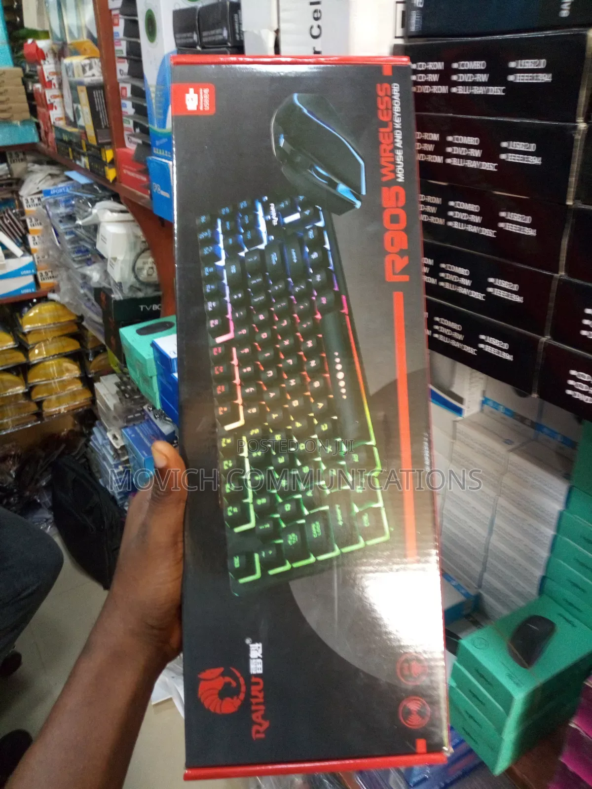 RGB Wireless Keyboard and Mouse R905
