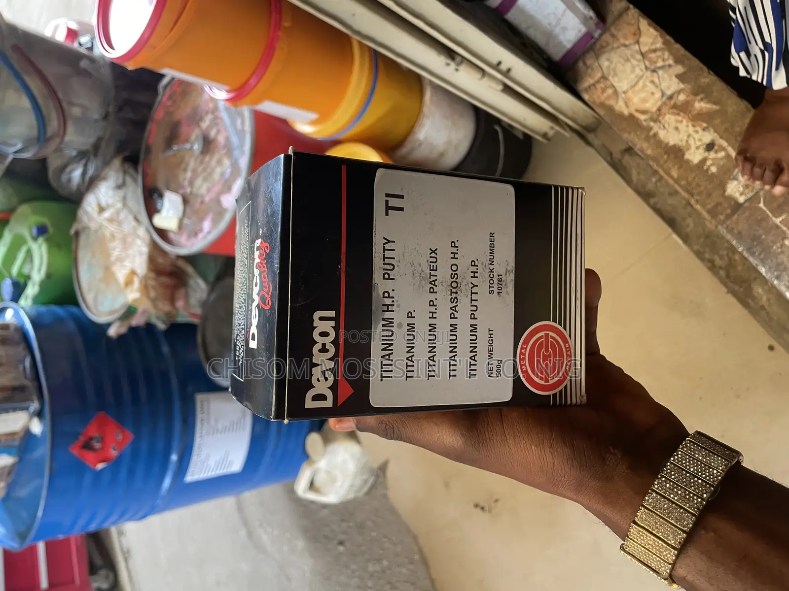 Devcon Titanium H.P. Putty