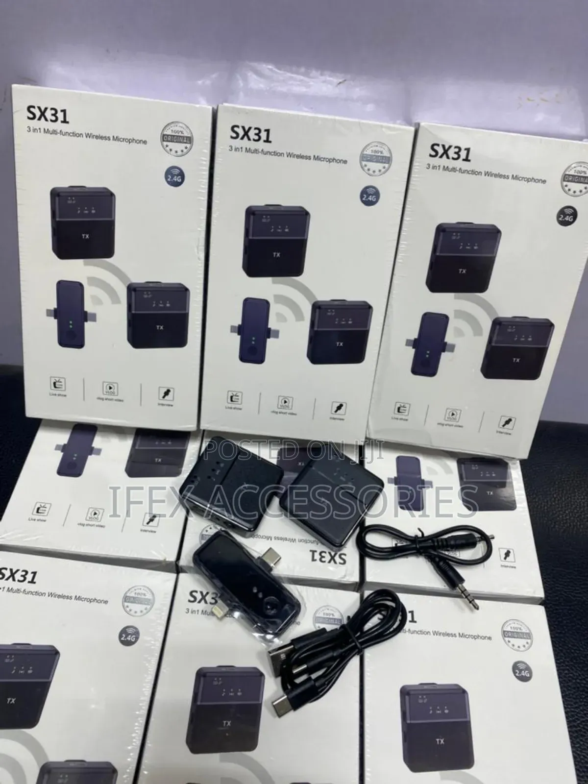 SX31 Collar Clip Wireless Microphone