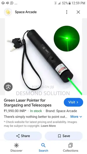 Laser Pointer Green Bean