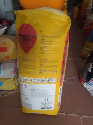 Webercol Fix Plus Tile Adhesive Mortar for Indoor and Outdoor