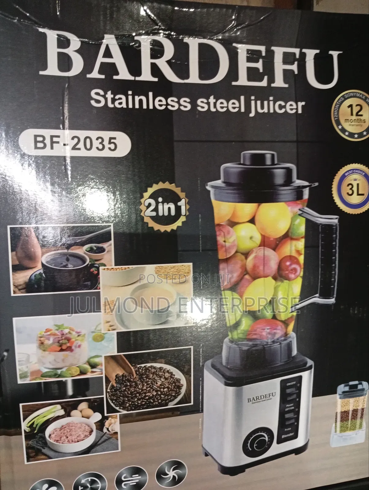 Bardefu Stainless Steel Blender
