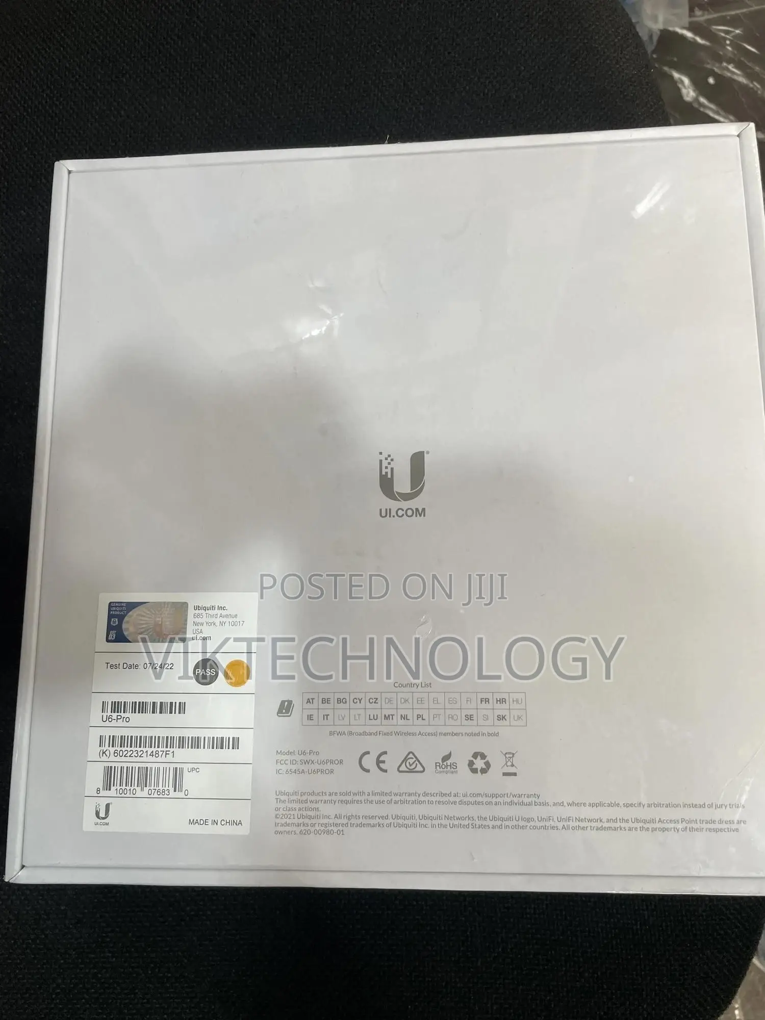 Unifi U6 Pro Ceiling Mount Access Point