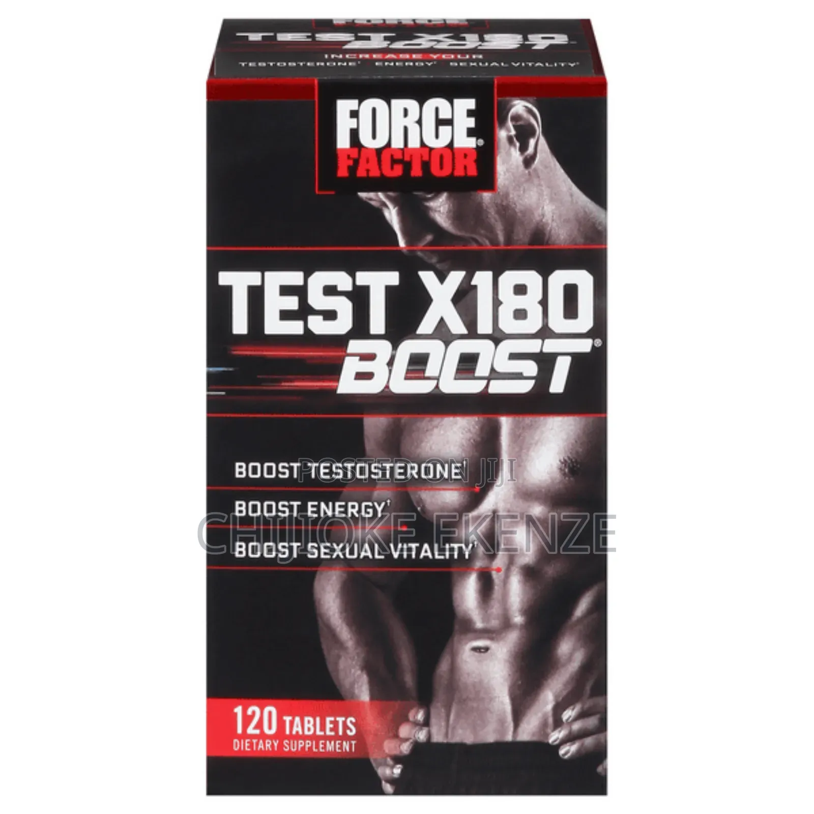 Force Factor Test 180 Boost X 120 Tablets