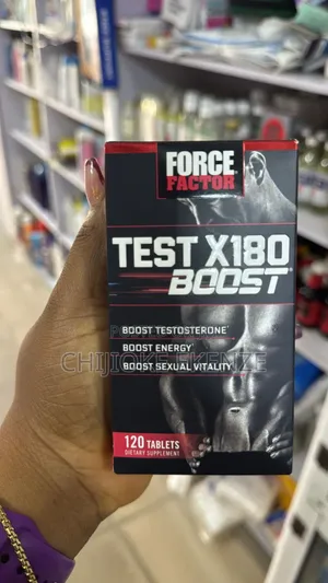 Force Factor Test 180 Boost X 120 Tablets