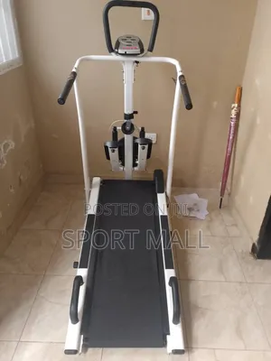 Manual Treadmill With Stepper