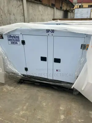 30kva Brand Perkins Generator Soundproof 100%Cooper Coil
