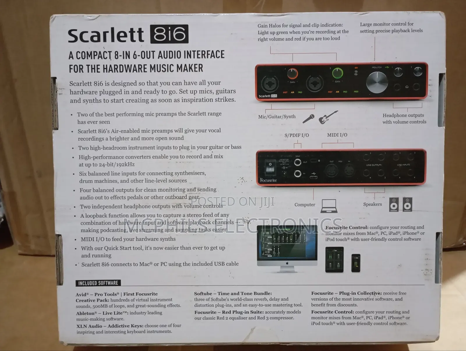 Focusrite Scarlett 8i6