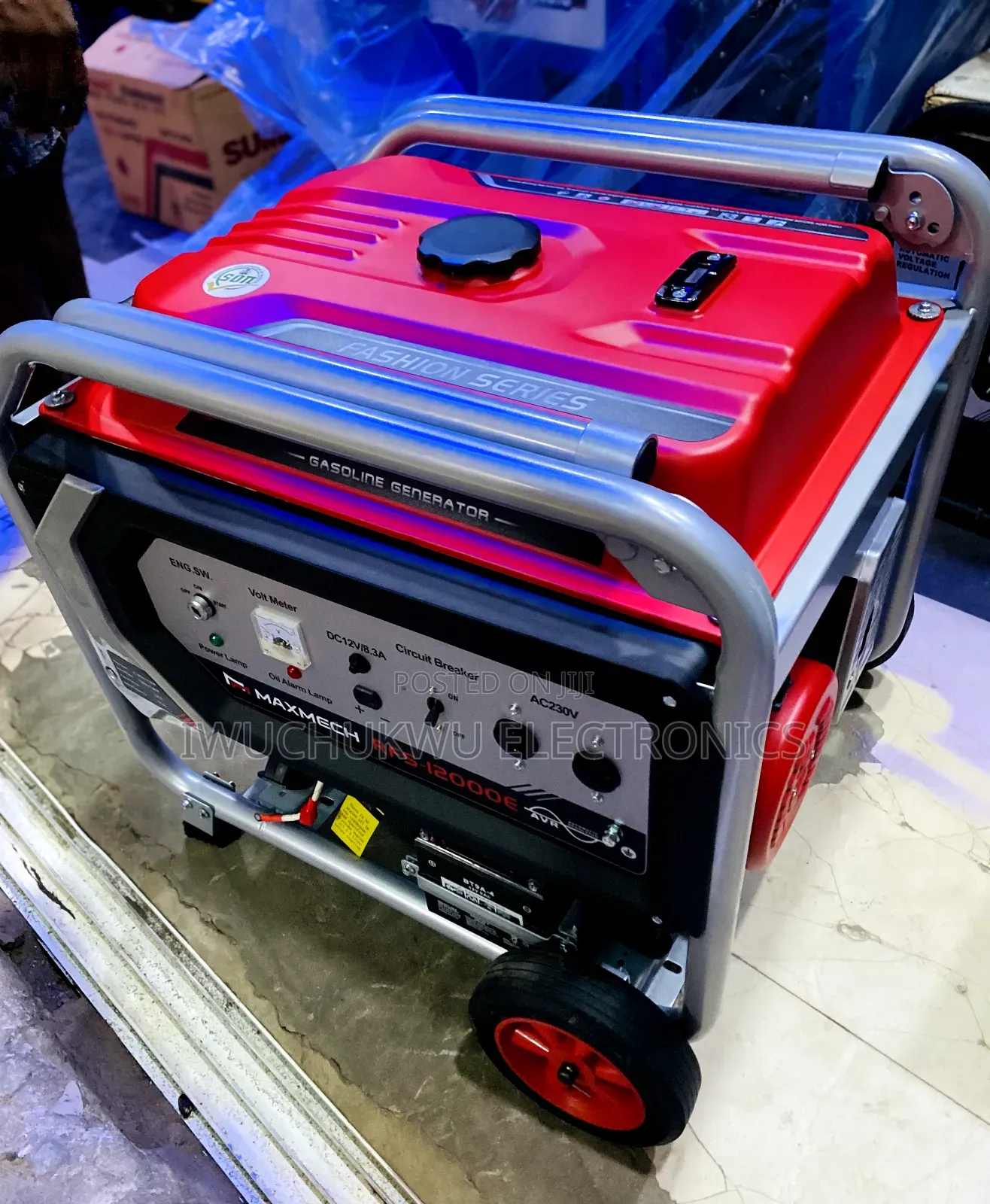 Original 10kva Maxmech Rfs12000e Copper Petrol Generator