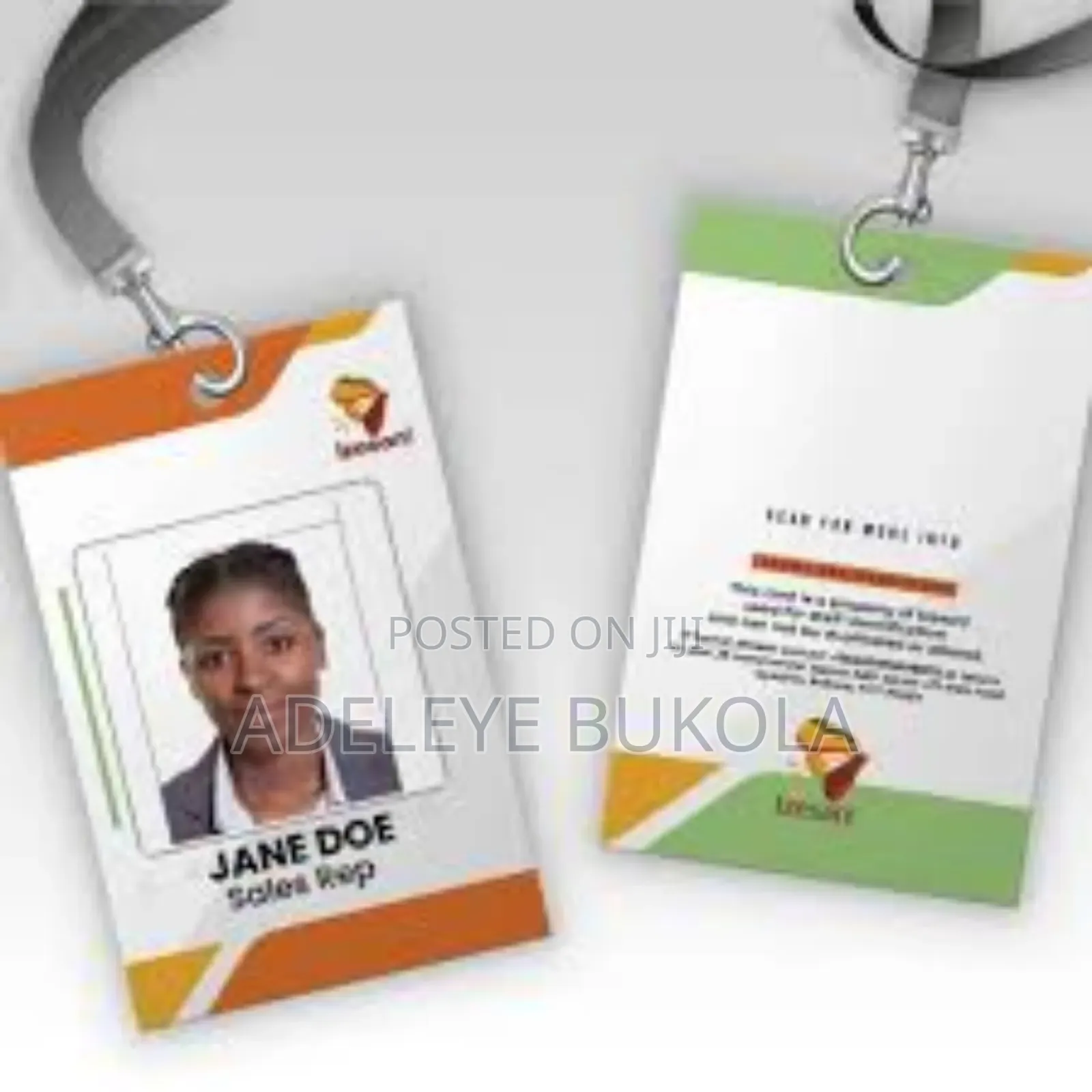 Plastic Identity Card Design Printing