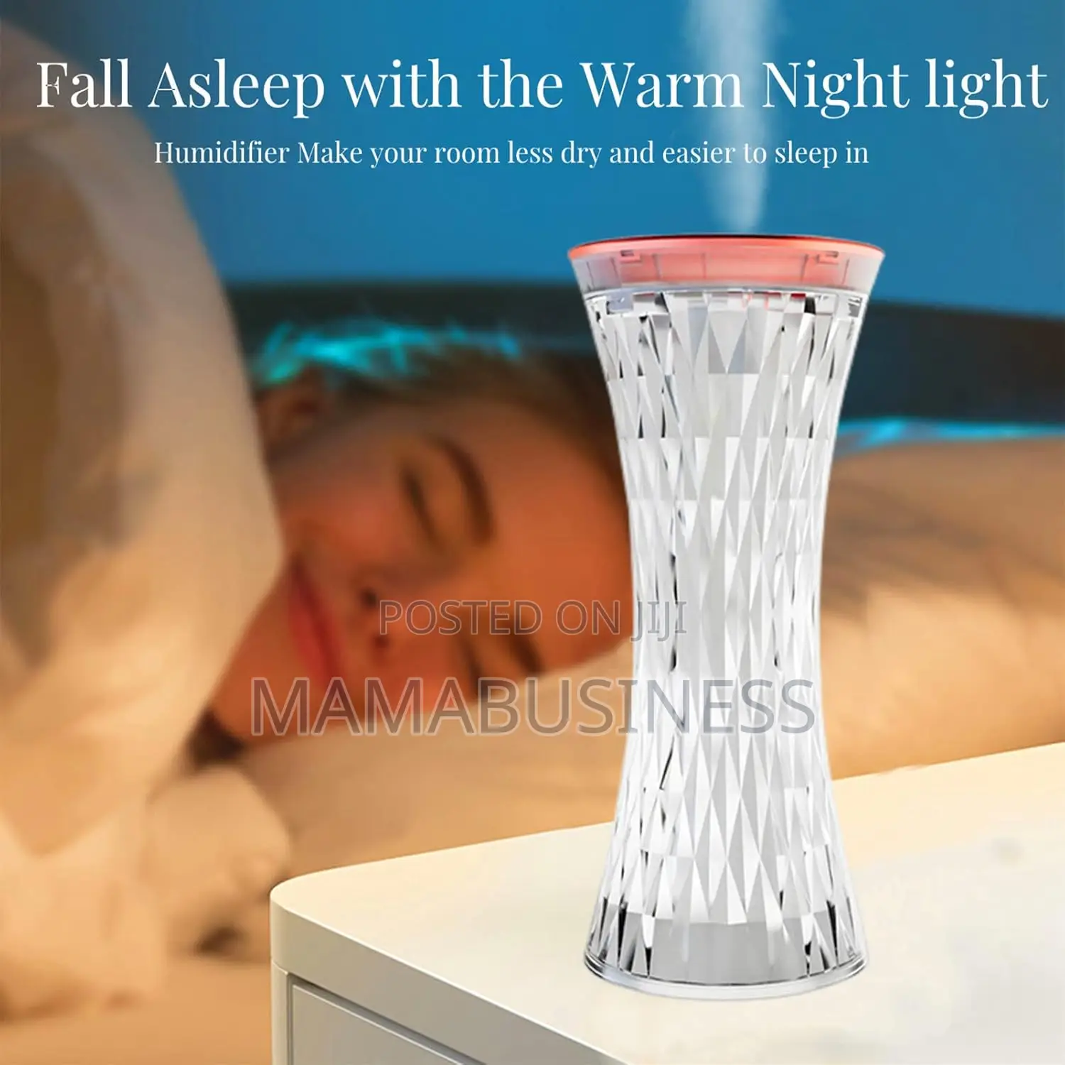 Crystal Humidifier With Lamp