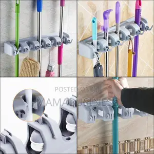 Broom and Mop Holder