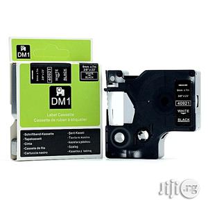 Dymodymo Dmi 9mm Black on White Dymo Label Tape Catridge