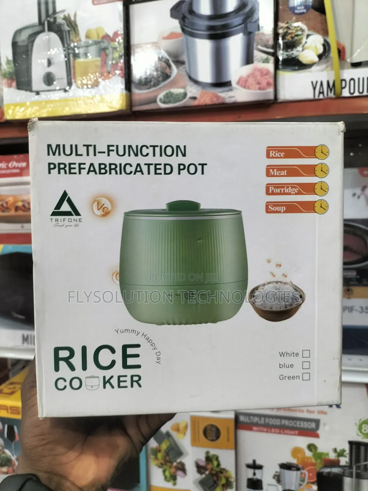 Trifone 2.5L Rice Cooker – Multi-Function Cooking Made Easy