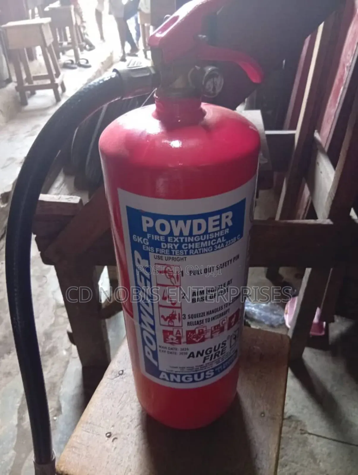 6kg Dcp Fire Extinguisher