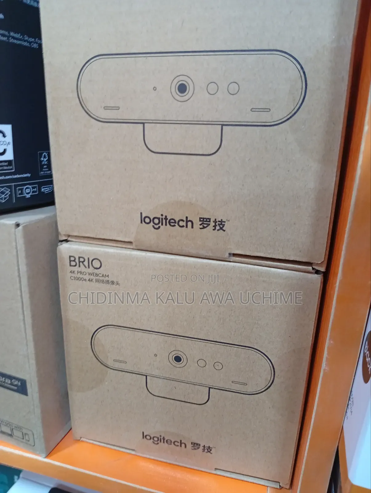 Brio PRO C1000E Logitech Webcam