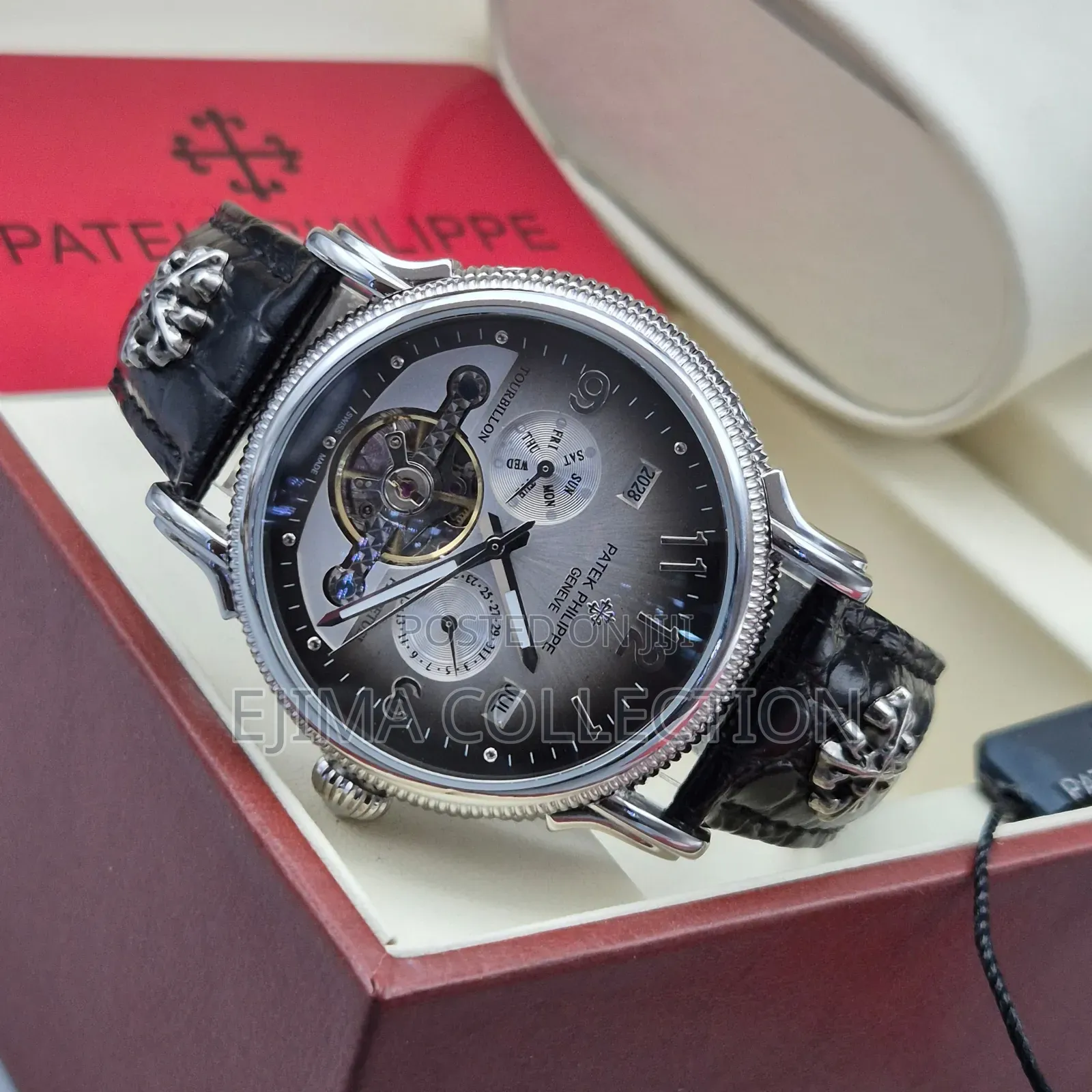 High Quality PATEK Automatic Leather Watch