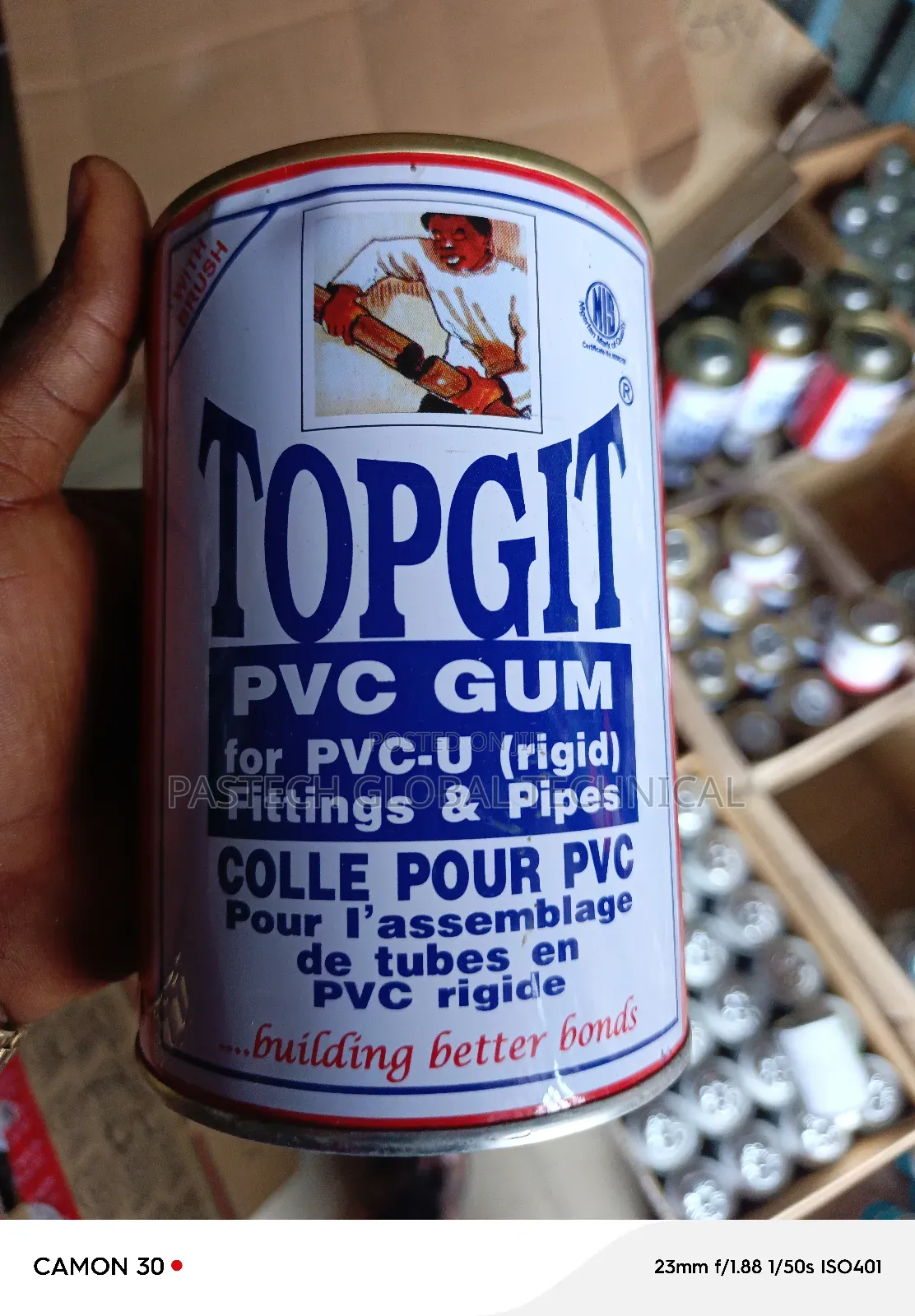 PVC Top Git Adhesive Plumbing Gum
