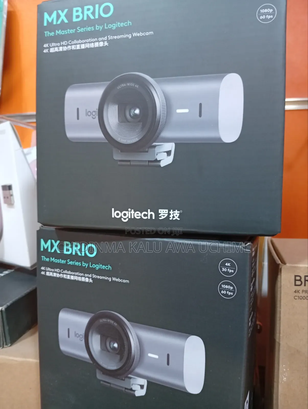 Logitech Mx Brio Ultra HD Webcam