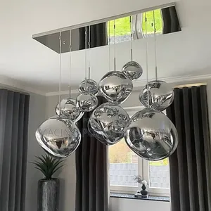 Modern Glass Chandelier