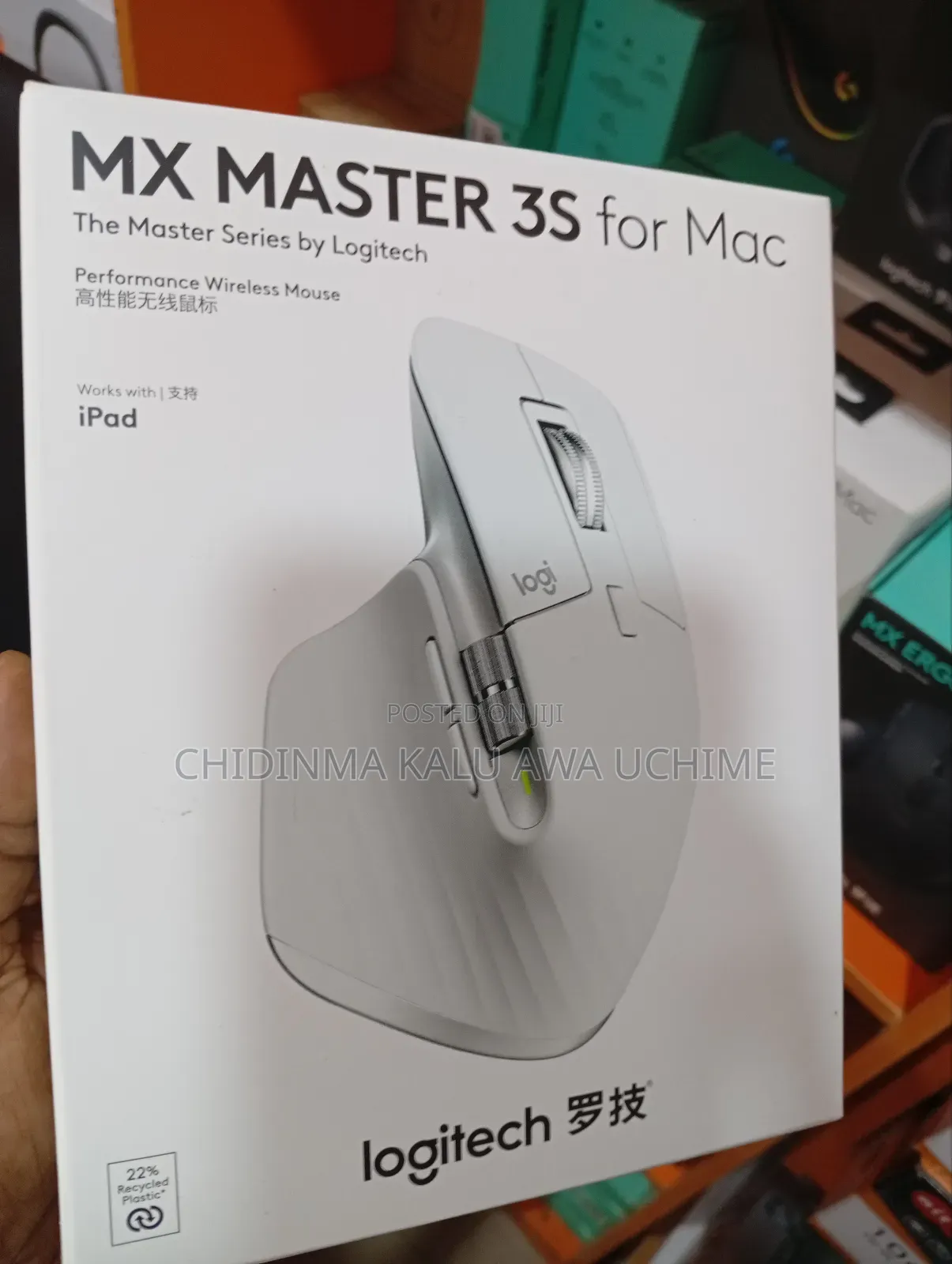 Logitech Mx Master 3S for Mac Wireless Mice