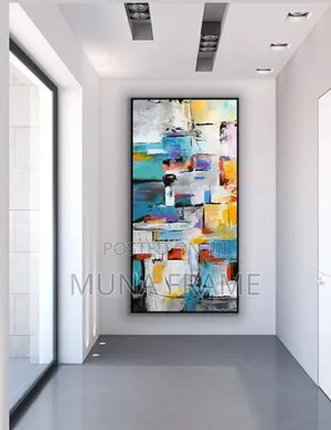 30by60 Abstract Wall Art Print on Canvas