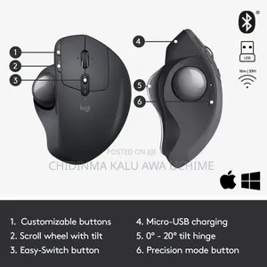 Logitech Mx Ergo Advanced Wireless Trackball