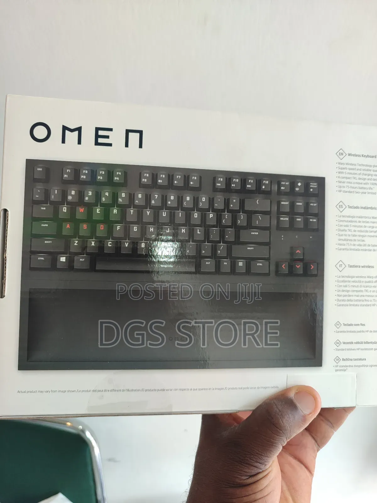 HP Omen Spacer Wireless TKL Keyboard