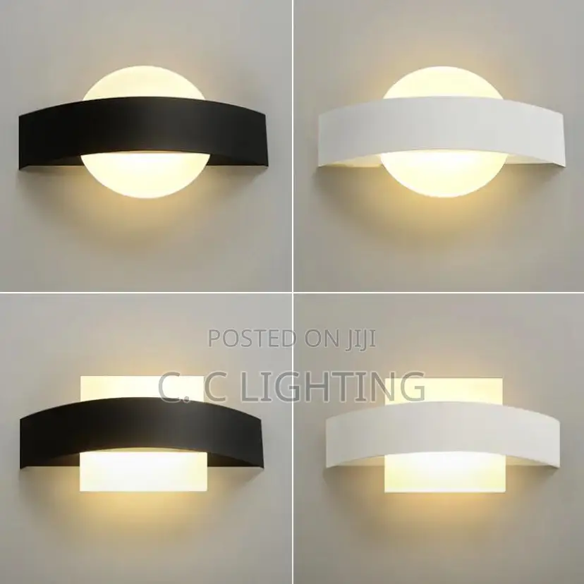 Wall Lights Black and White