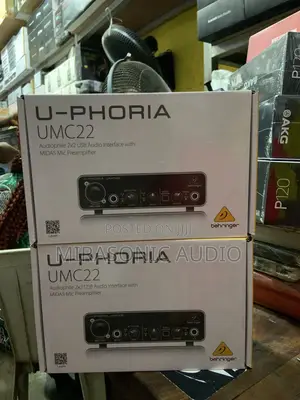 Behringer U-PHORIA Umc22 Soundcard/Audio Interface