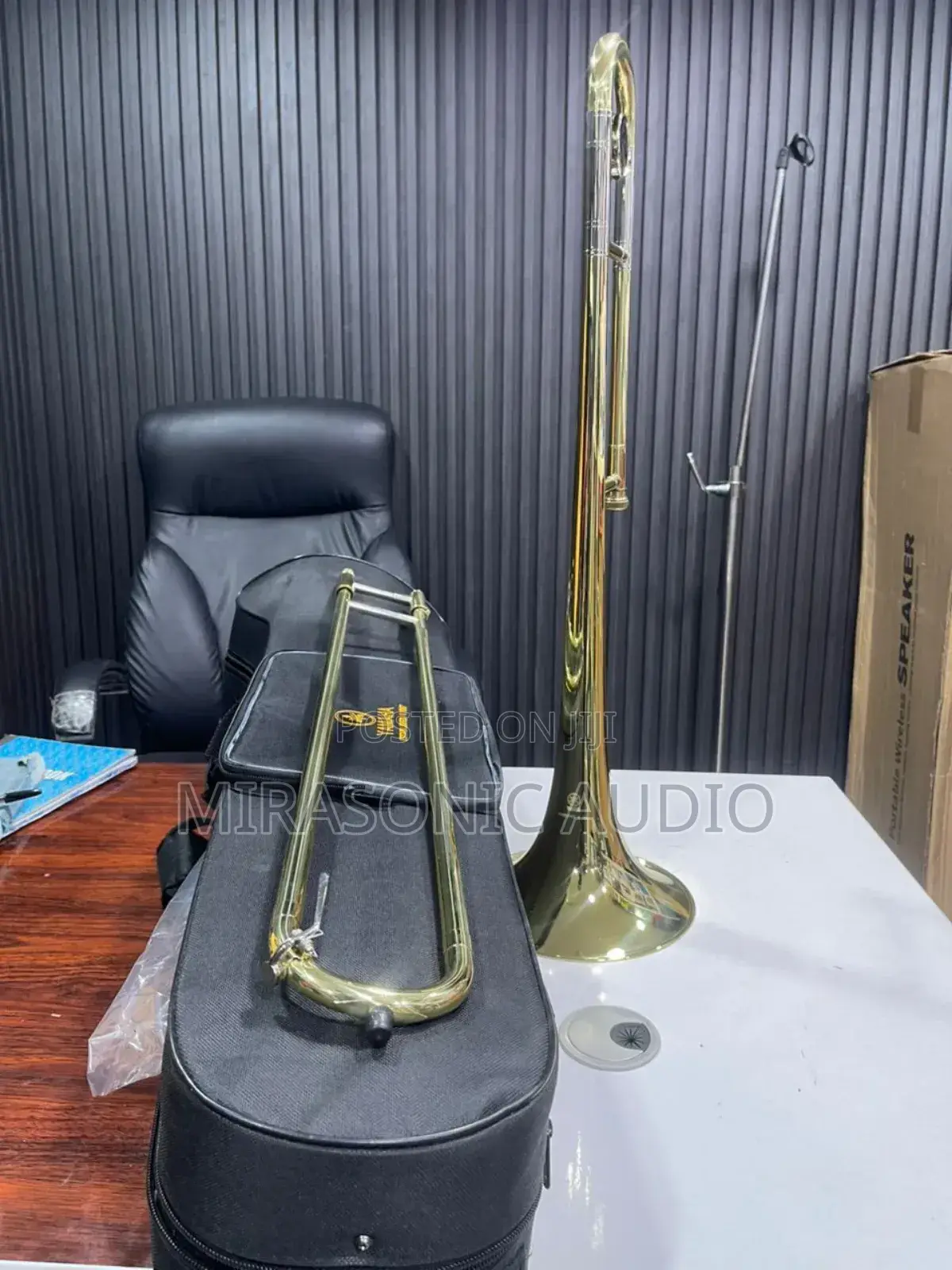 Yamaha Gold Trombone