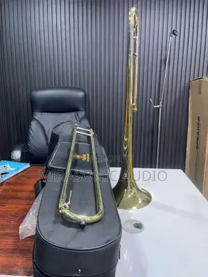Yamaha Gold Trombone