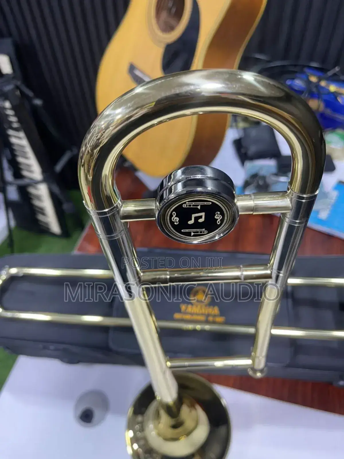 Yamaha Gold Trombone