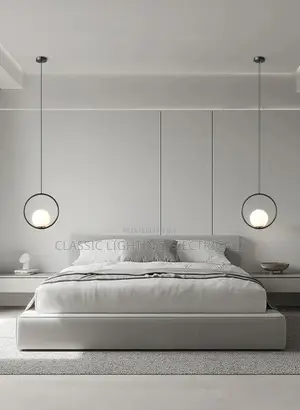 Modern Glass Pendant Lights Kitchen Dining Room Bedside Ligh