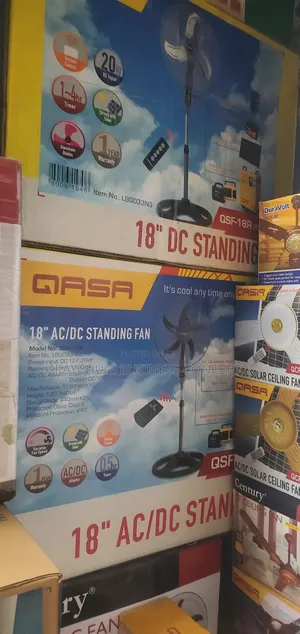 Qasa Ac and Dc Fan Suitable for Solar and Prepaid