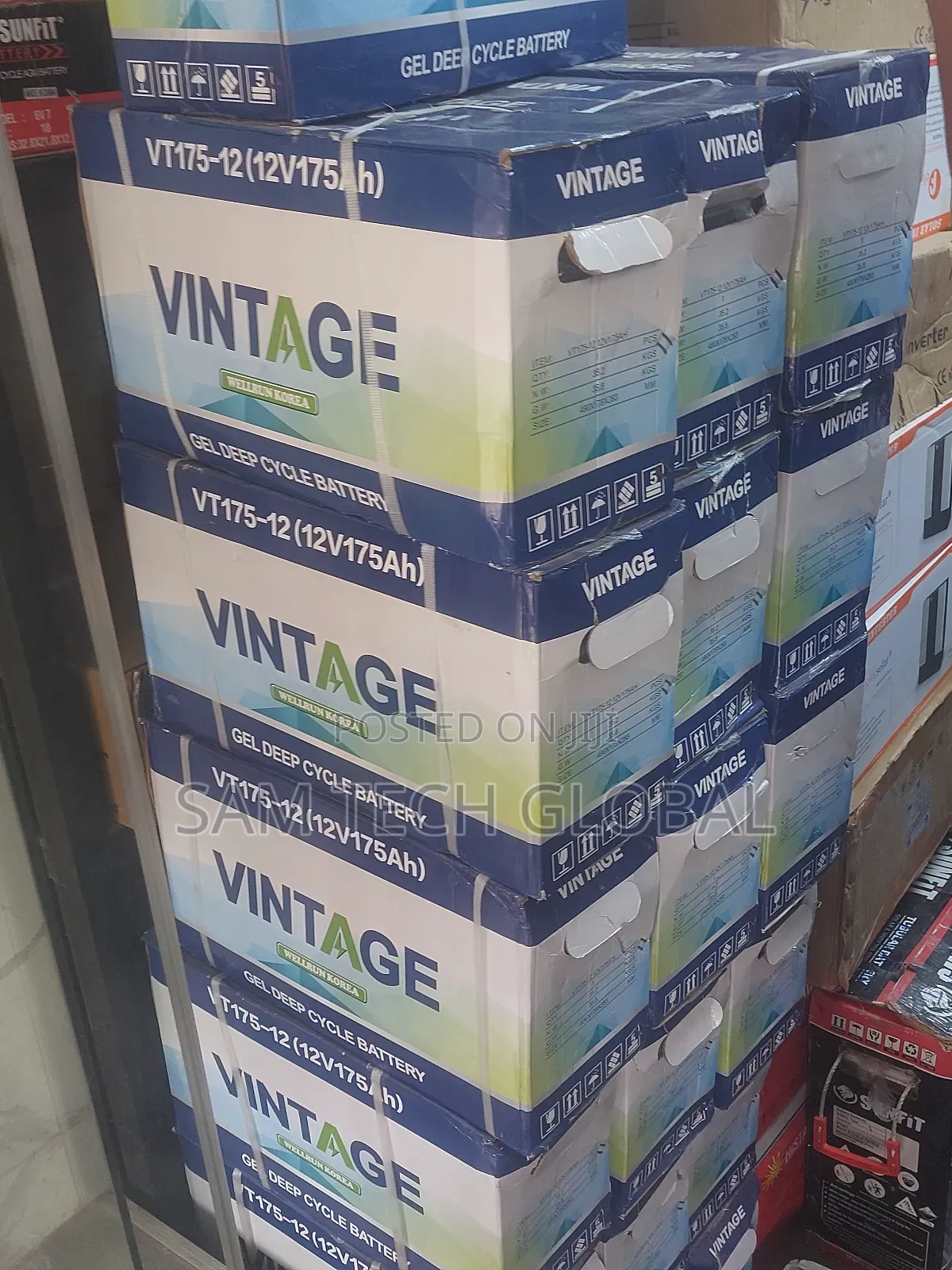 Vintage Gell Batteries