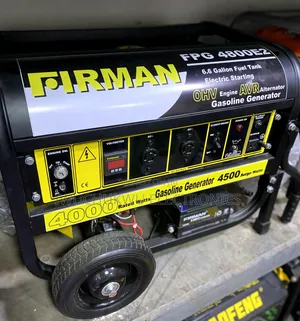 Original Black Firman 4.5kva Petrol Generator