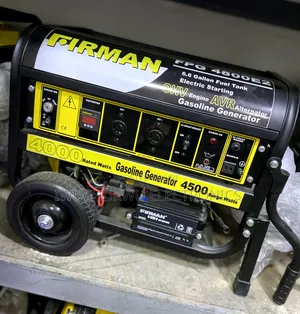 Brand New 4/4.5kva Firman FPG4800E2 Key Start Generator