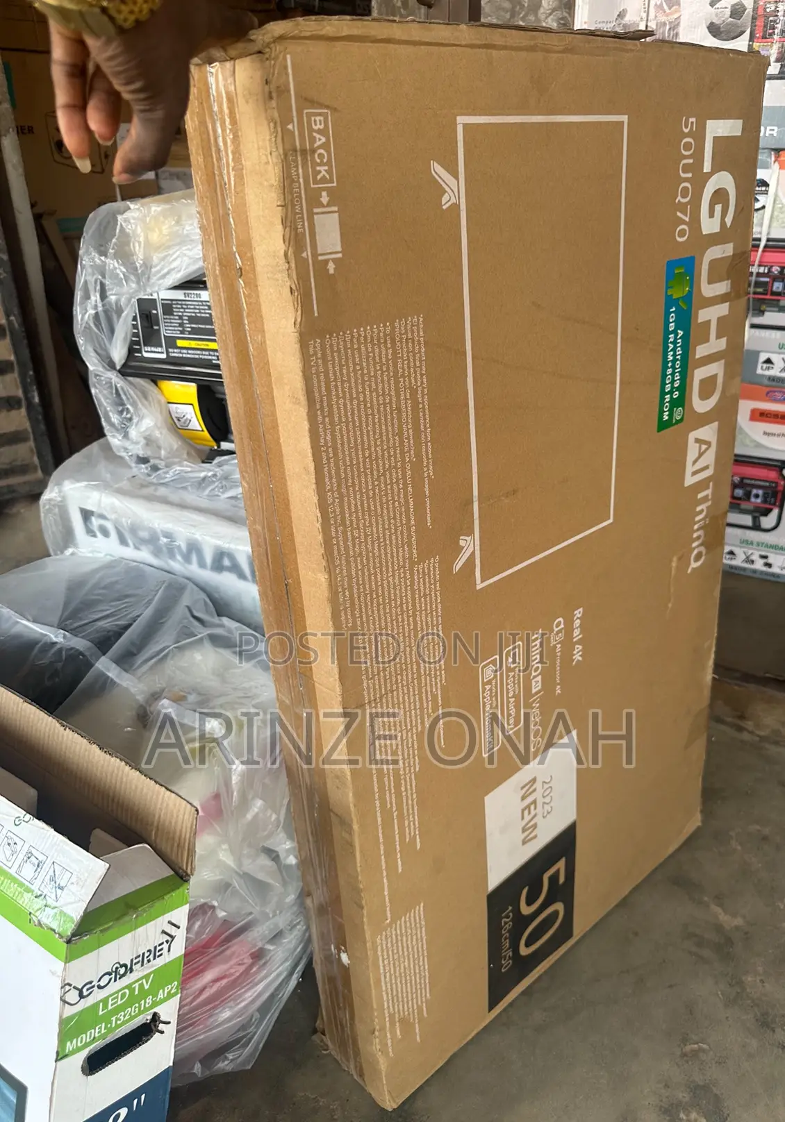 LG Quality Android Smart TV Ia Version 50 Inches