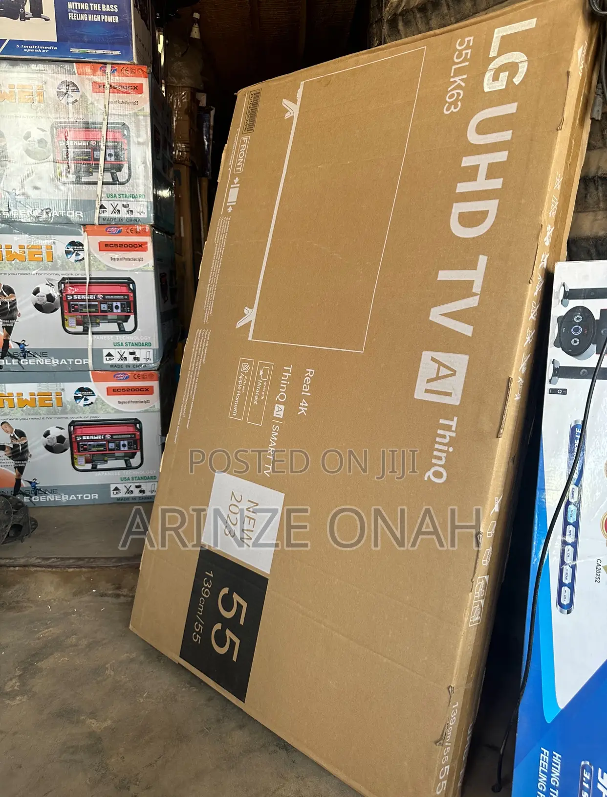 55” Android Lg Smart Tv