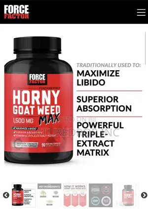 Horny Goat Weed Max (Force Factor)