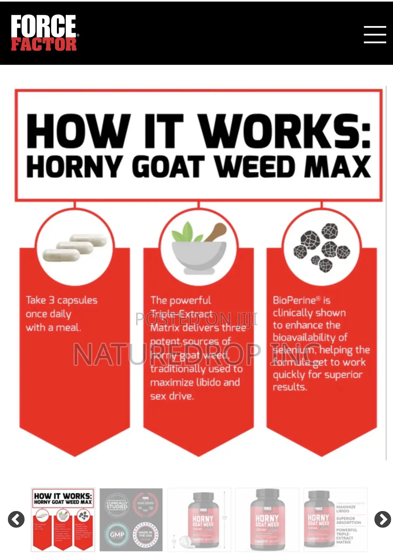 Horny Goat Weed Max (Force Factor)
