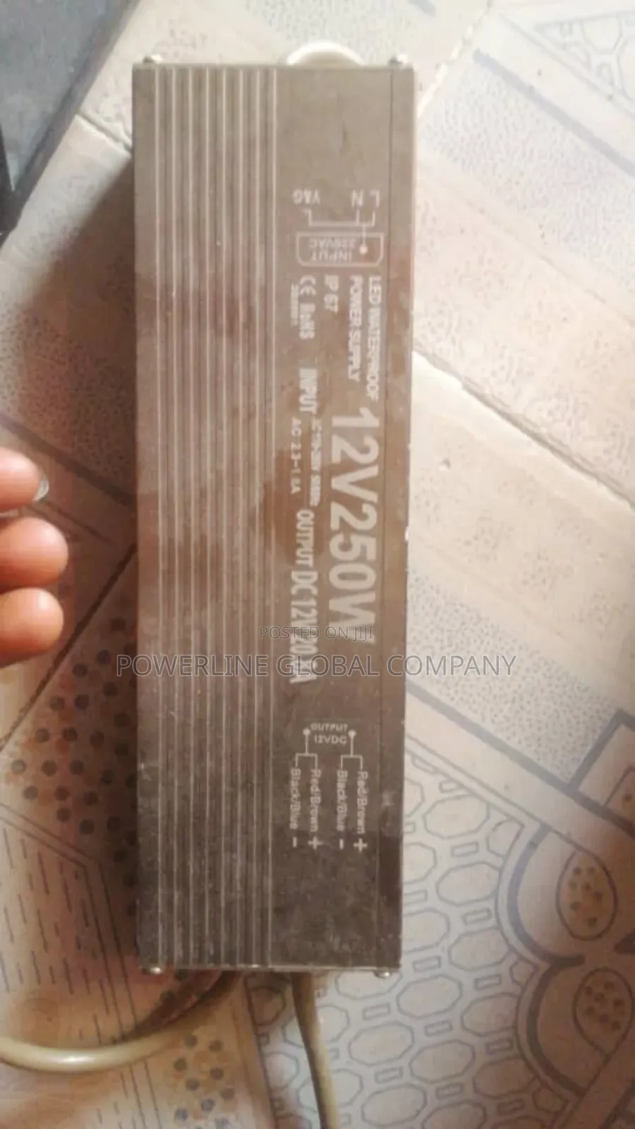 Waterproof 250w Power Supply