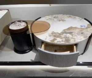 Elegant Modern Marble Center Table