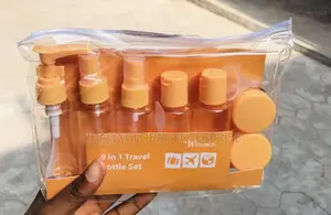 9 in 1 Travel Bottle Set