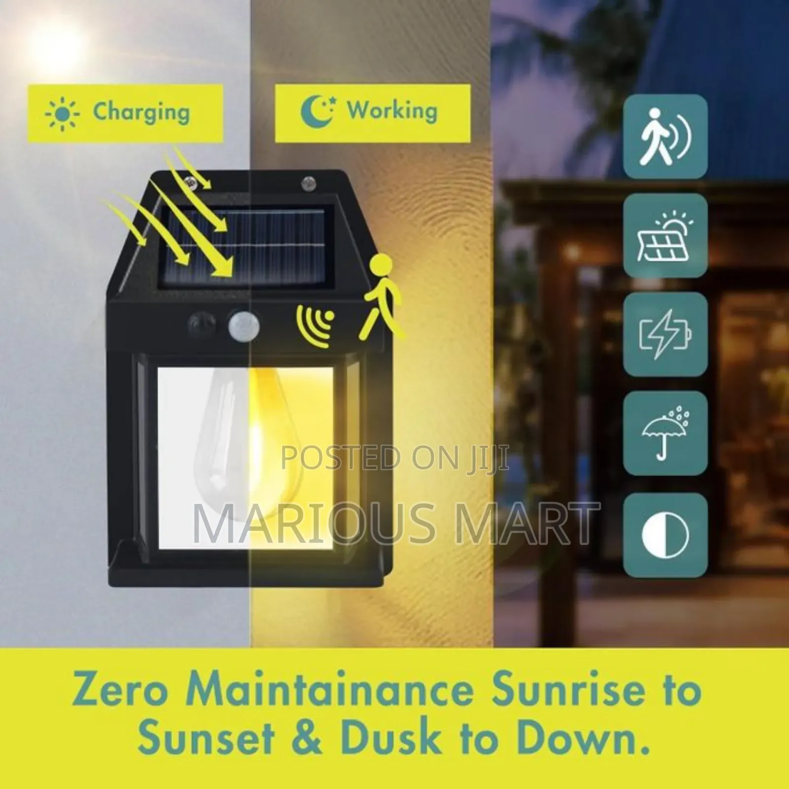 Solar Body Induction Wall Lamp