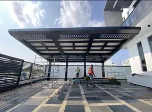 Photo - Cladded Lightning Modern Carport