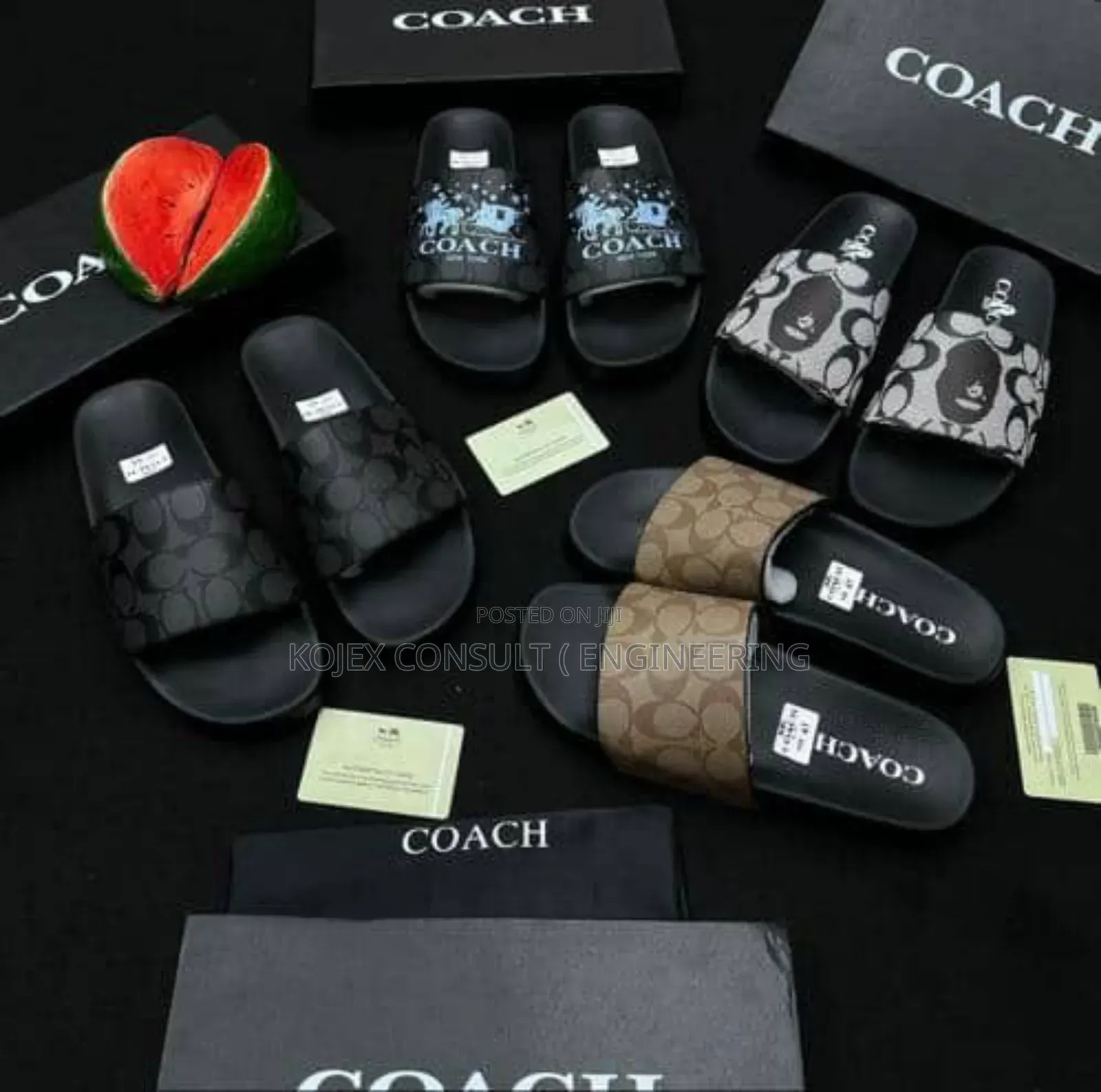 Coach Comfy Slides