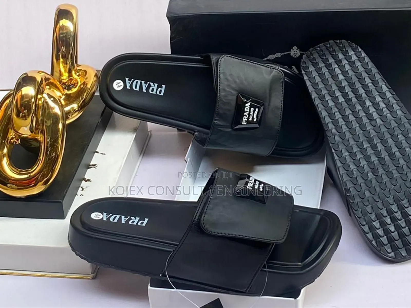 Prada Luxury Slippers Available