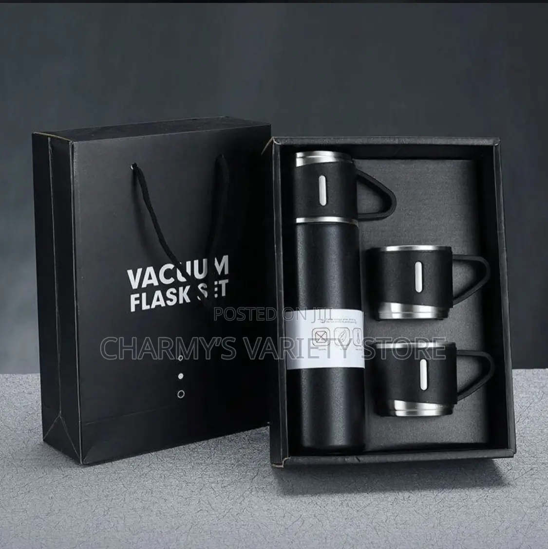 Hot and Cold Vacuum Flask Set
